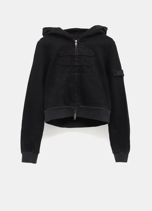 Combat Crop Hoodie