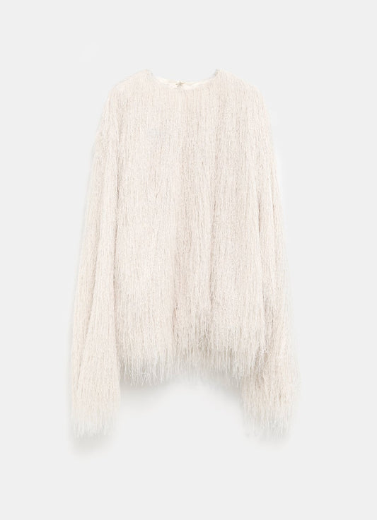 Fringed Cocoon Top