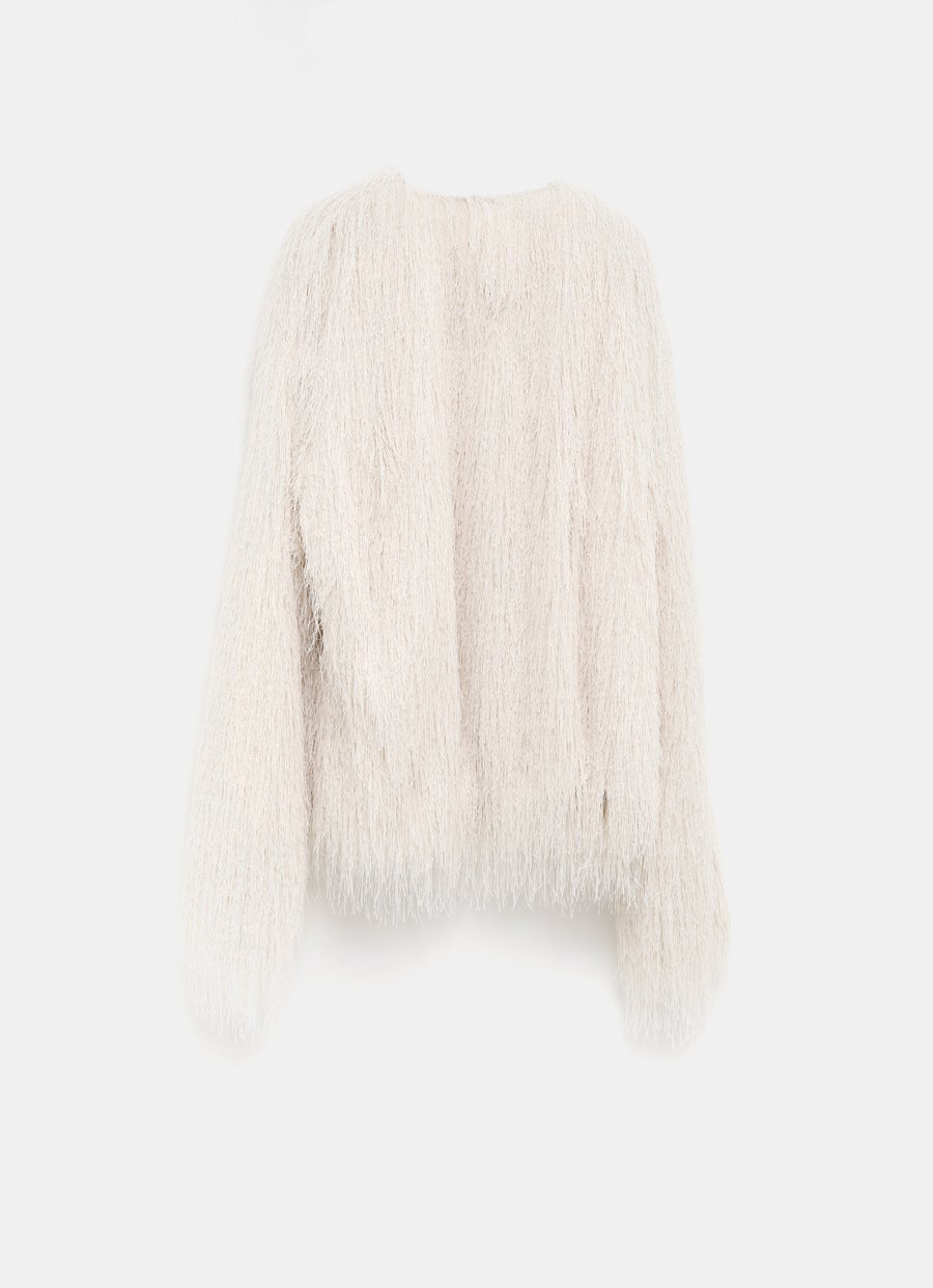 Fringed Cocoon Top