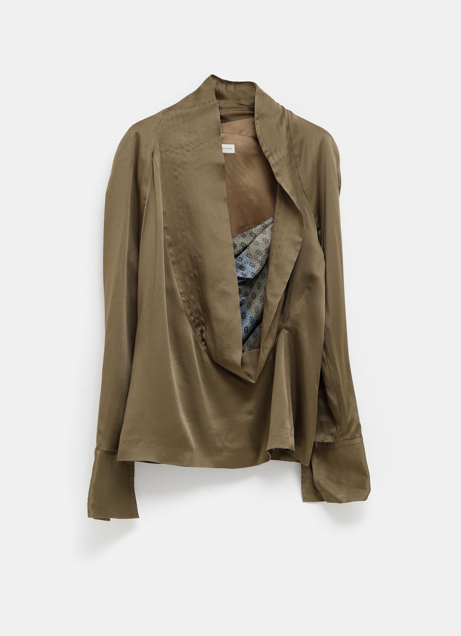 Top with Open Neckline