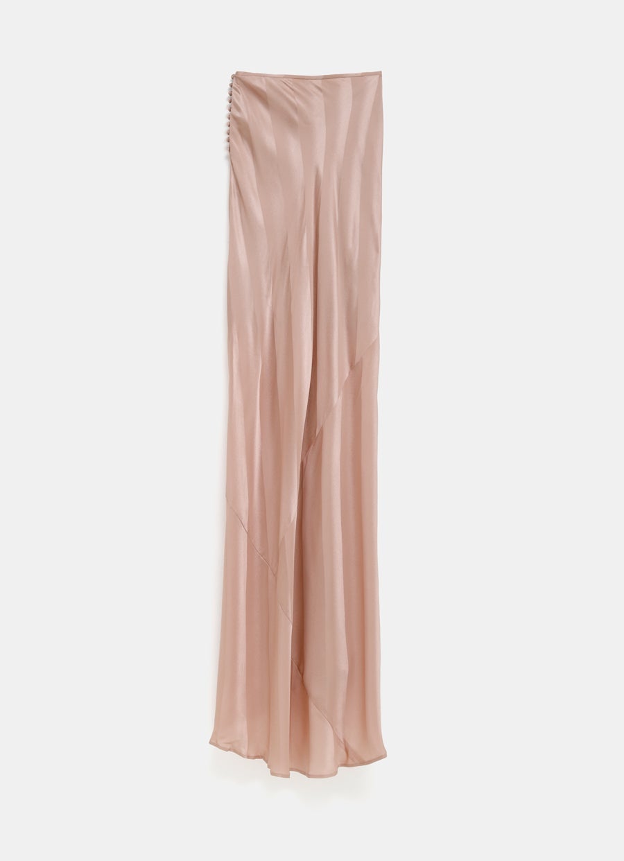 Striped Maxi Skirt