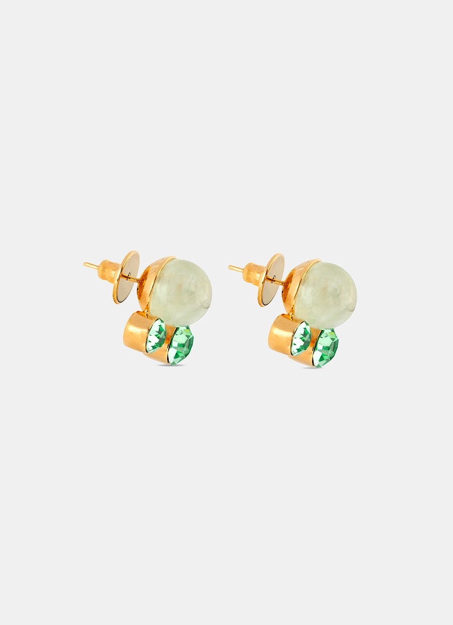 Ornamented Pin Earrings