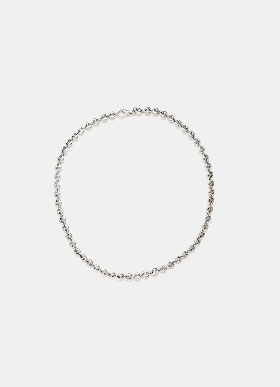 Small Circle Link Necklace