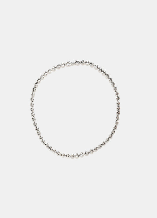 Small Circle Link Necklace