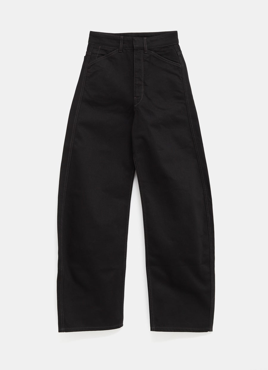 High Waisted Curved Pants