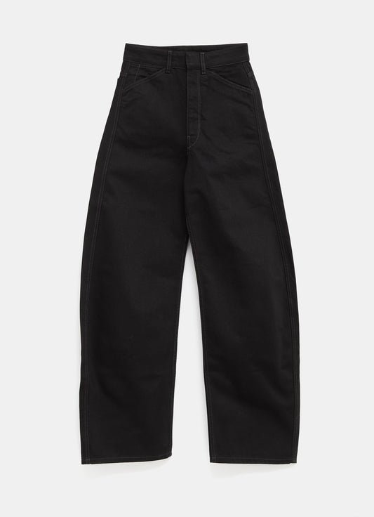 High Waisted Curved Pants