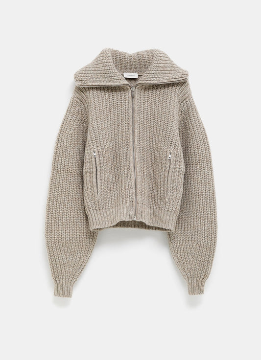Zipped Cardigan