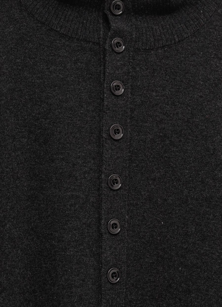 Buttoned Fitted Cardigan
