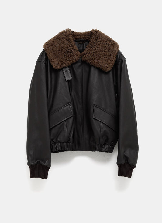 Leather Blouson for Women