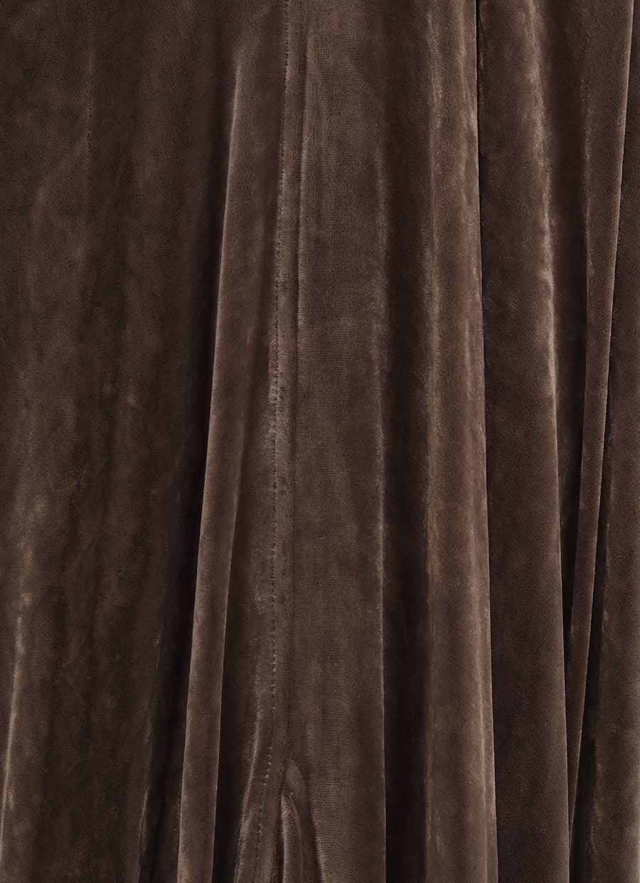 Maxi Velvet Dress