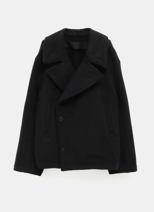 Boxy Peacoat for Men