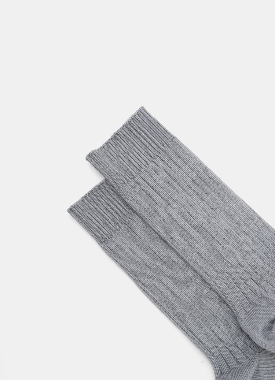 Rib Overankle Socks
