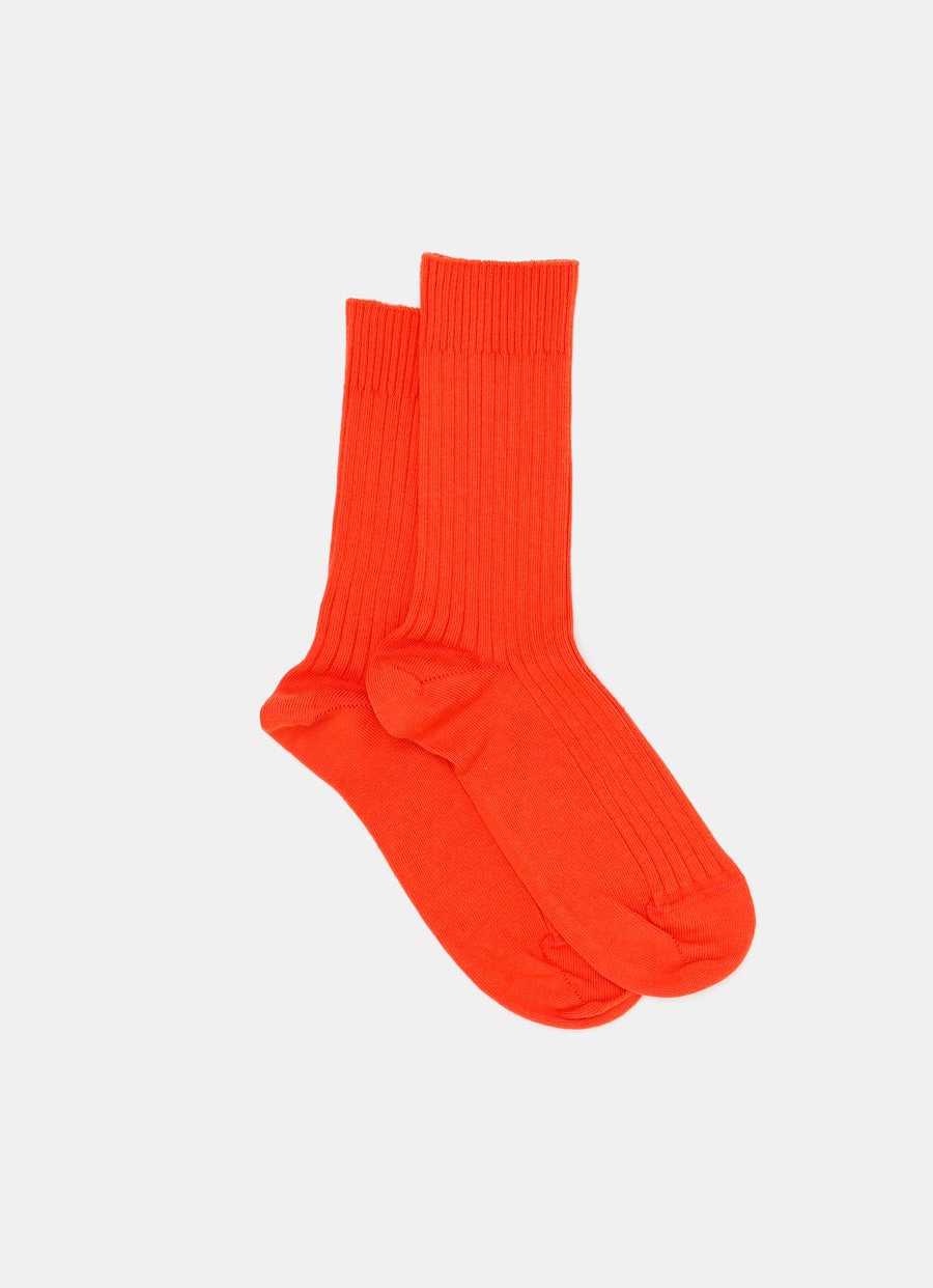 Rib Overankle Socks