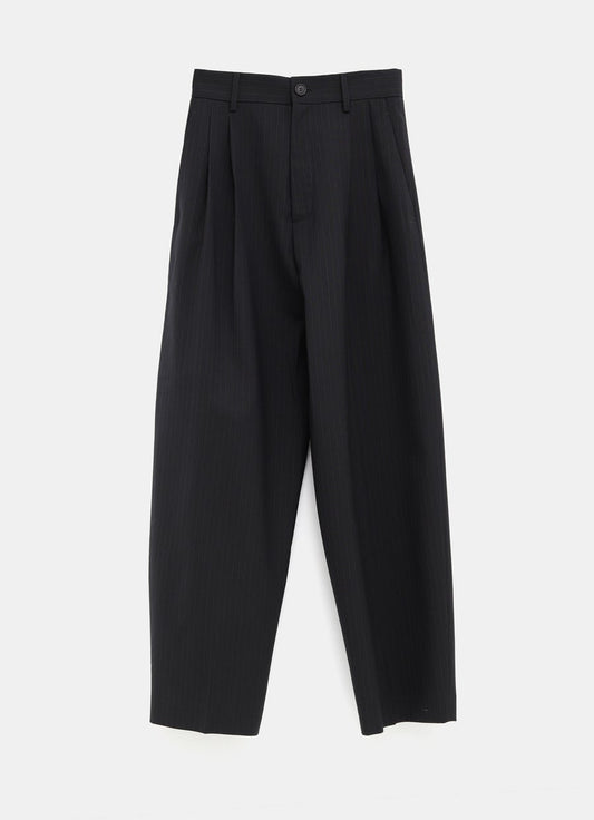 Double Pleated Wide Pants