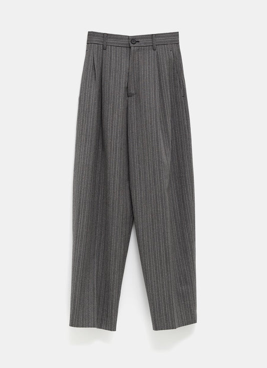 Double Pleated Wide Pants