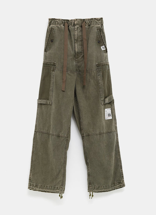 Cotton Satin Cargo Pants for Men