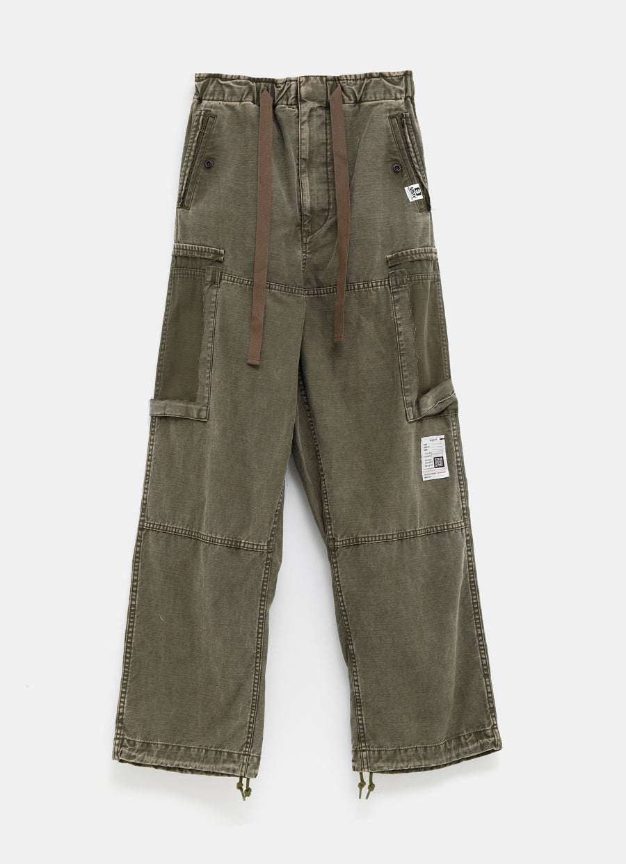 Cotton Satin Cargo Pants for Men