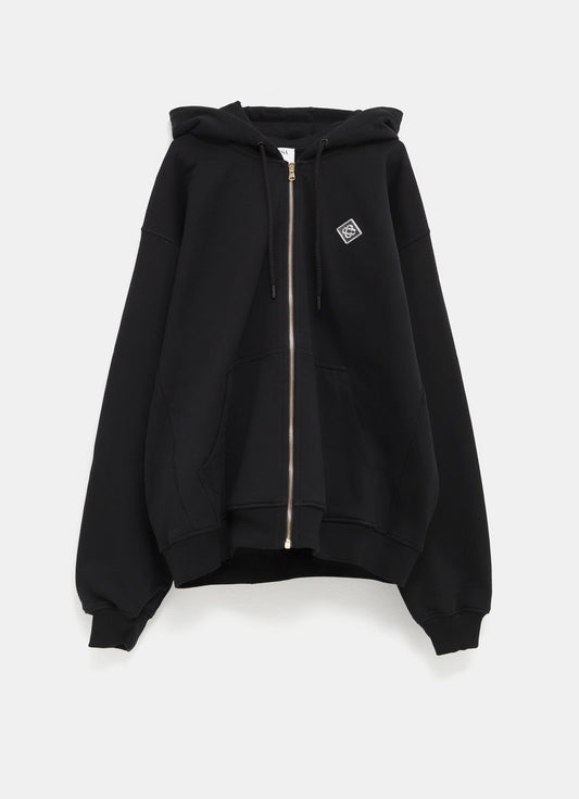 Chrome Zip Hoodie
