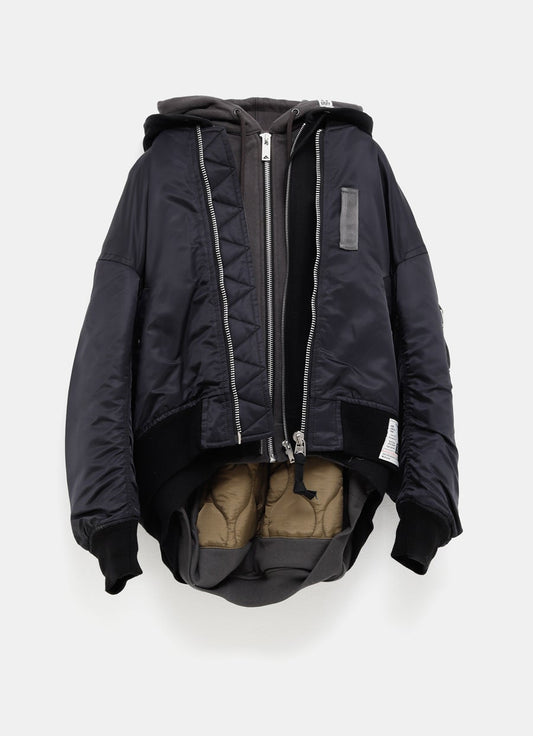 Triple Layered Bomber Jacket for Men