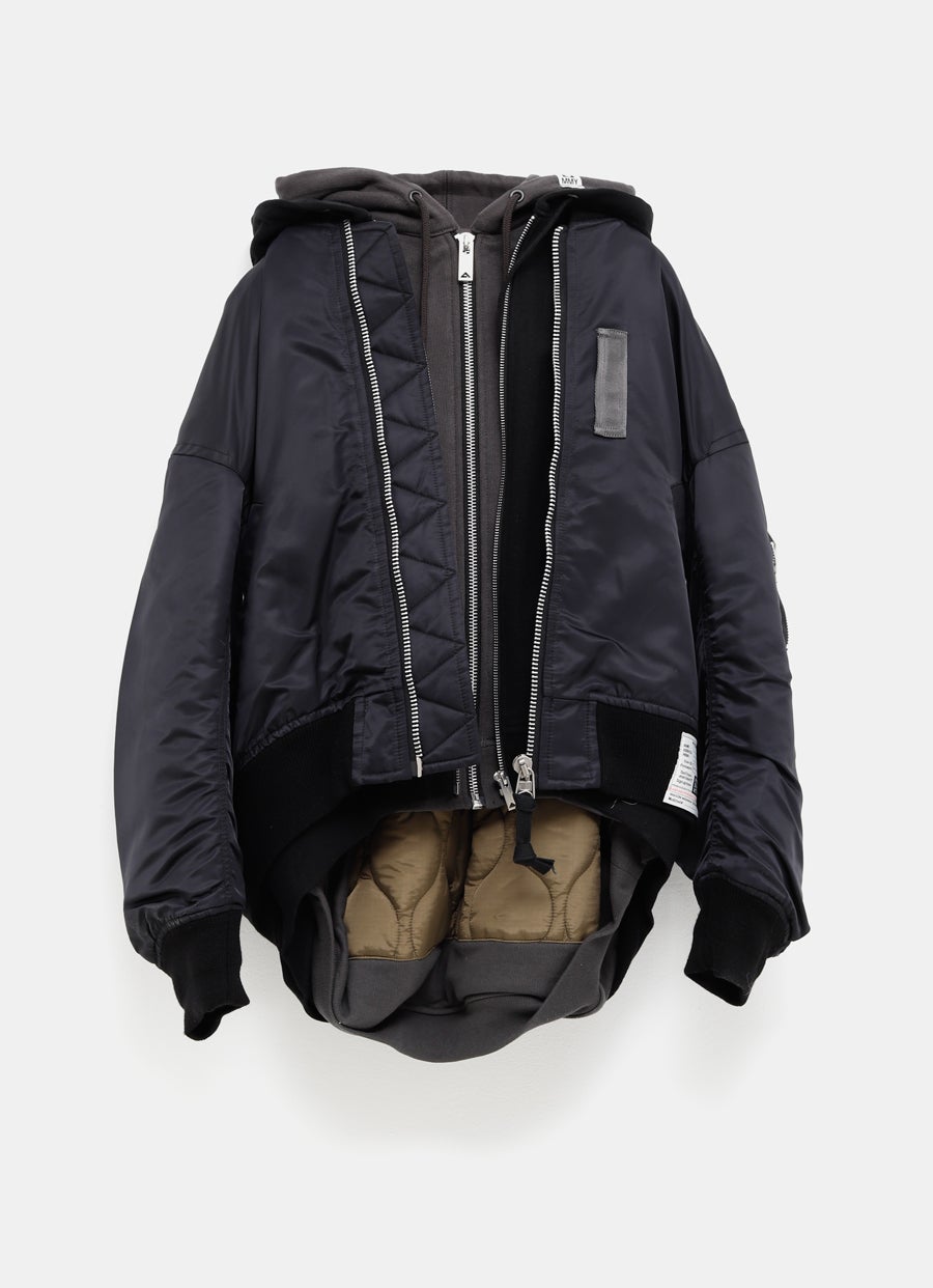 Triple Layered Bomber Jacket for Men
