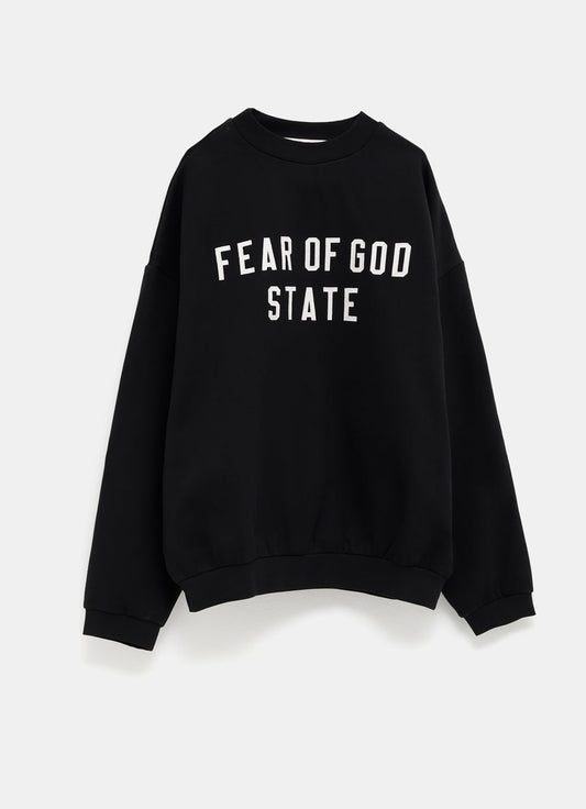 90s Fit Fleece Crewneck for Men