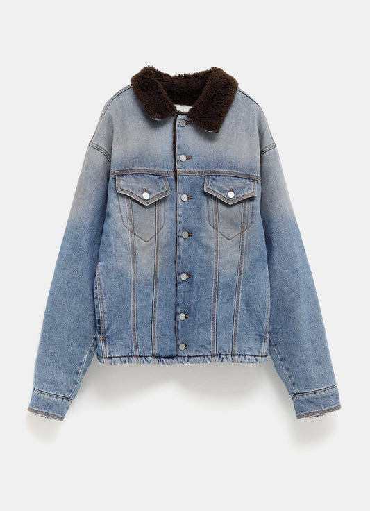 Unisex Breakwater Wash Denim Jacket
