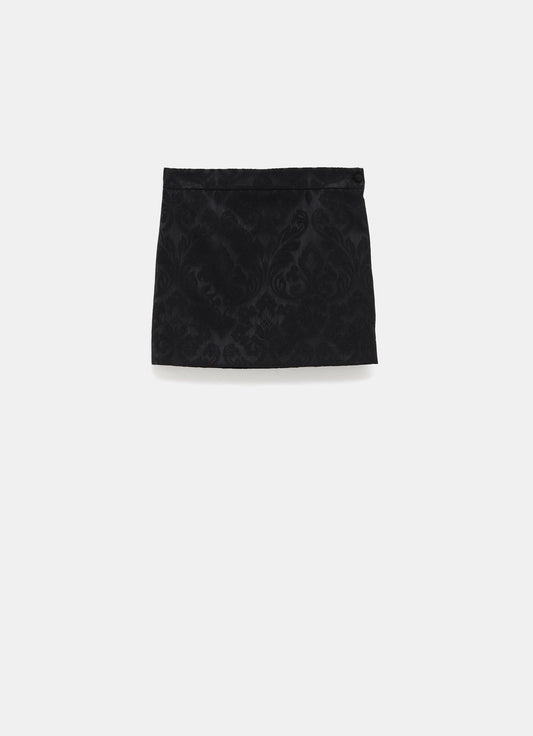 Straight Mini Skirt