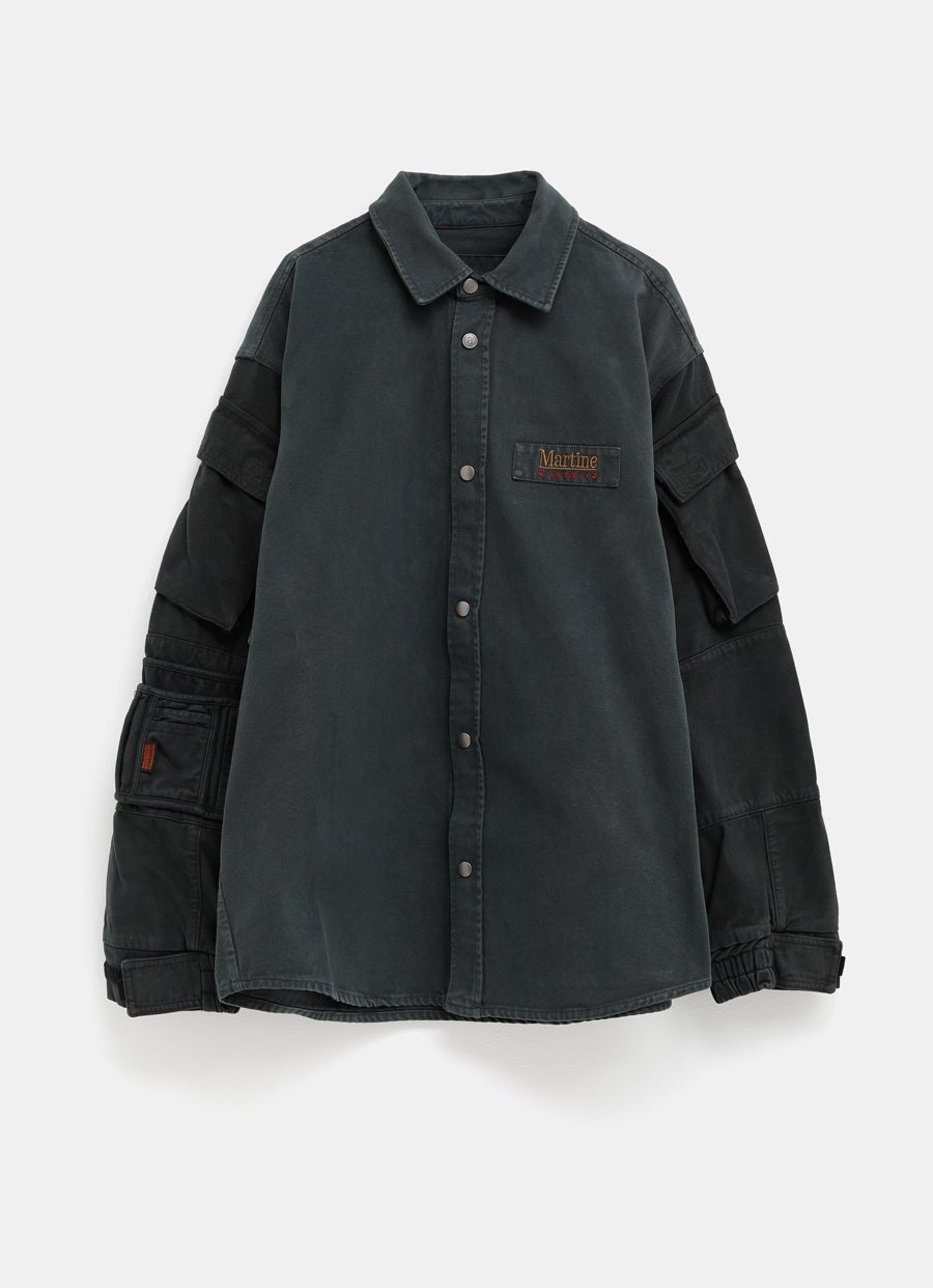 Utility Sleeves Overshirt