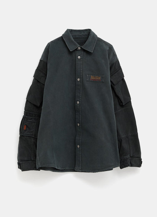 Utility Sleeves Overshirt