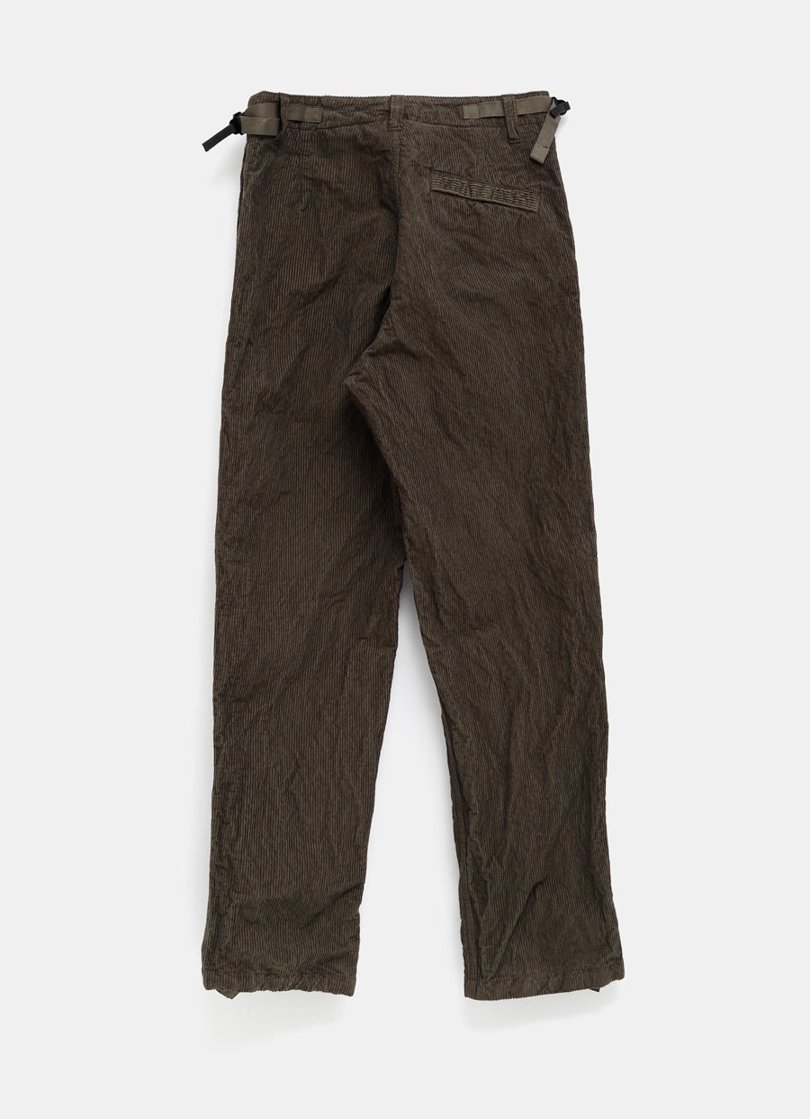 Wrinkled Corduroy Trousers
