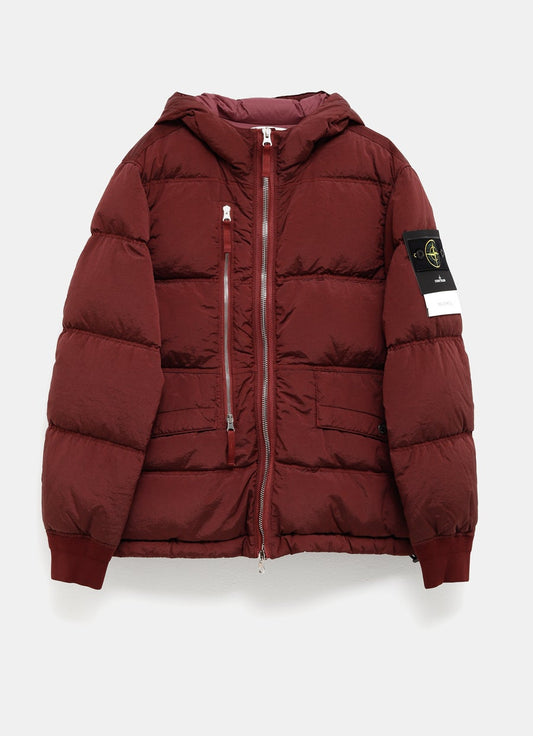 Nylon Metal Short Down Jacket