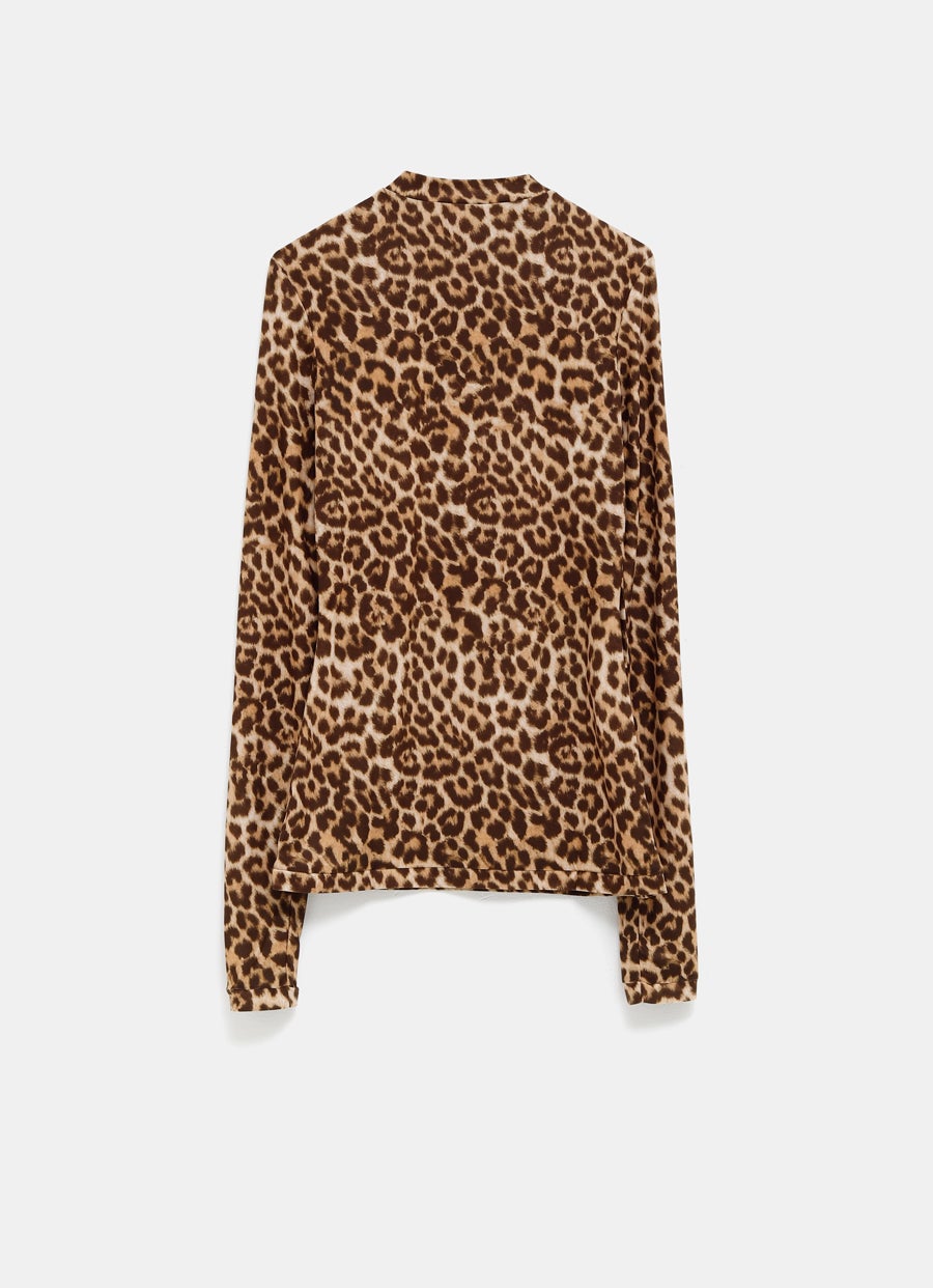 Animal Print Top