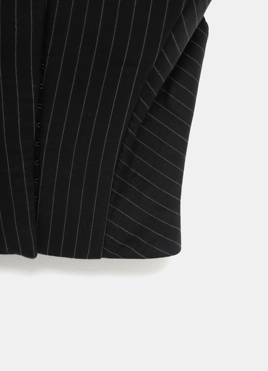 Profile Pinstriped Vest