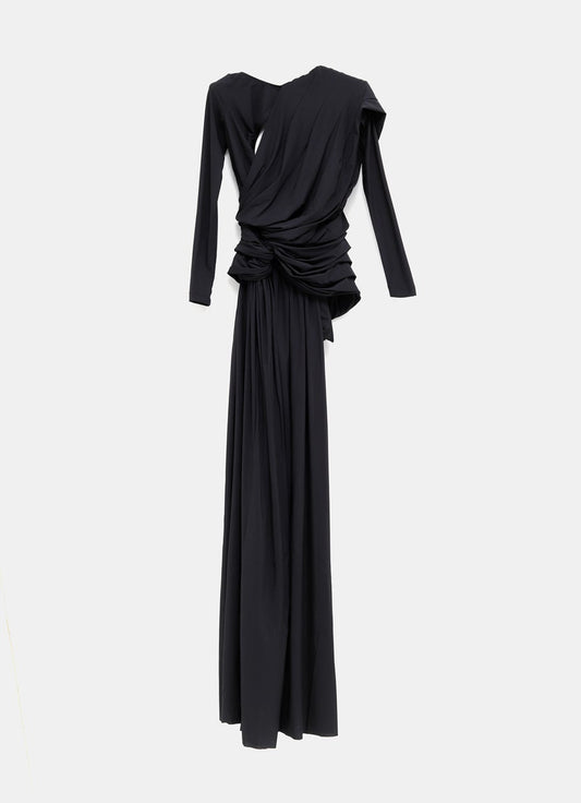 Open Back L/S Dress