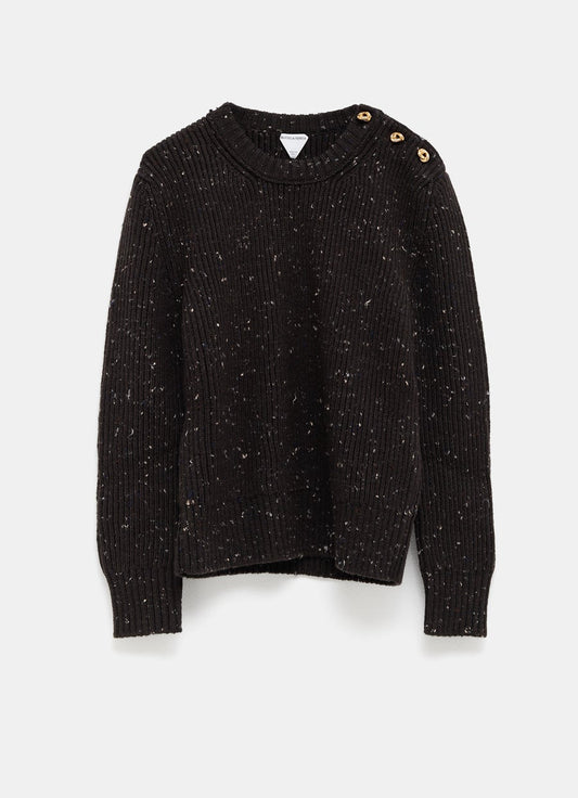 Knot Rib-knit Sweater