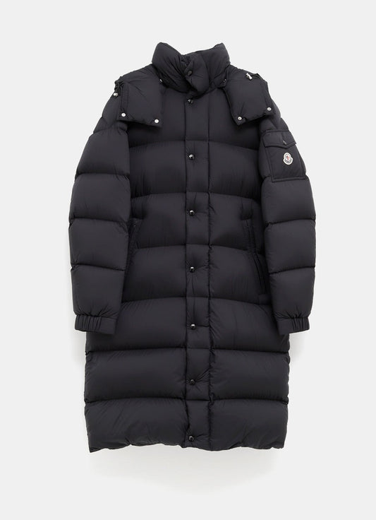 Hanoverian Hooded Long Down Jacket for Men