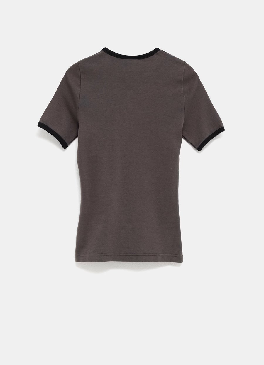 Signature Contrast T-shirt for Women
