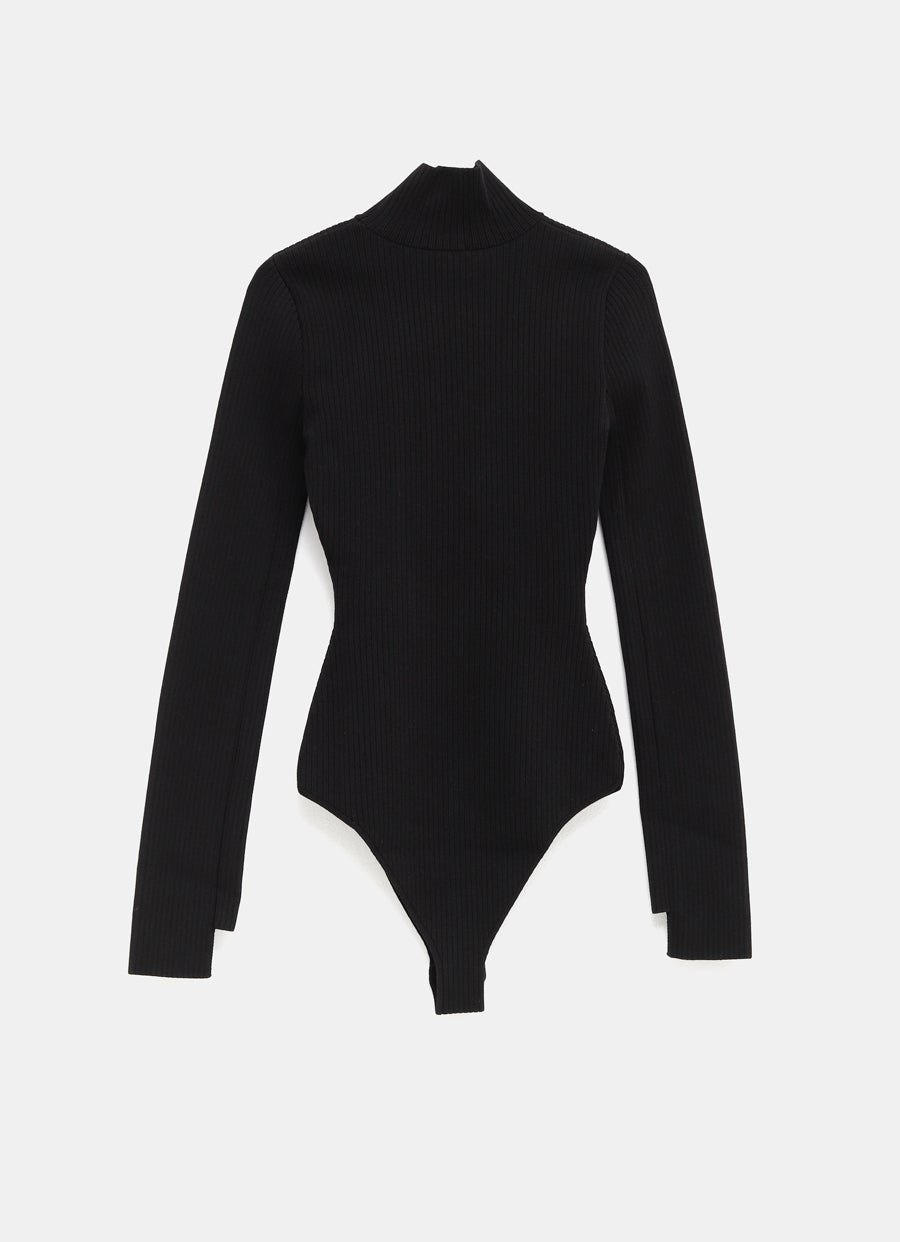 Mock Neck Bodysuit