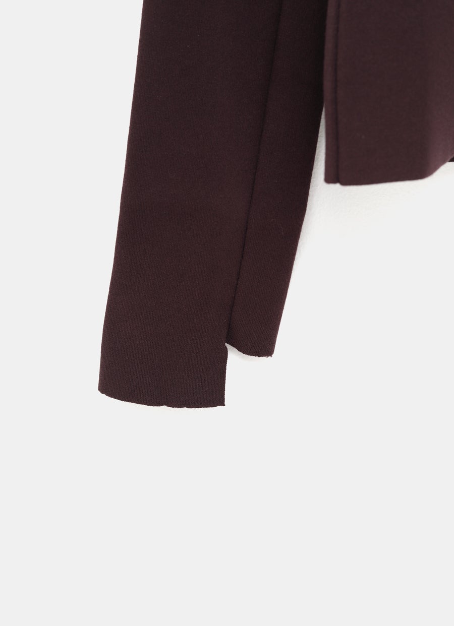 Interlock Mock neck Sweater