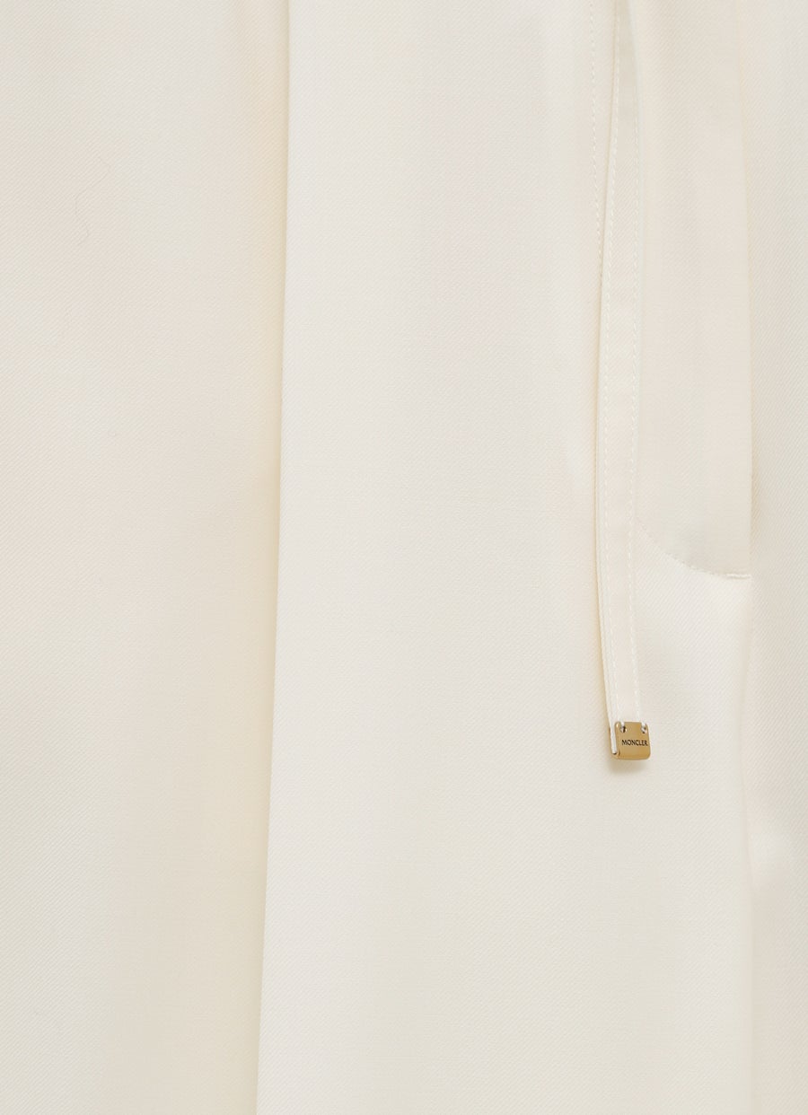 Wool Gabardine Trousers for Women