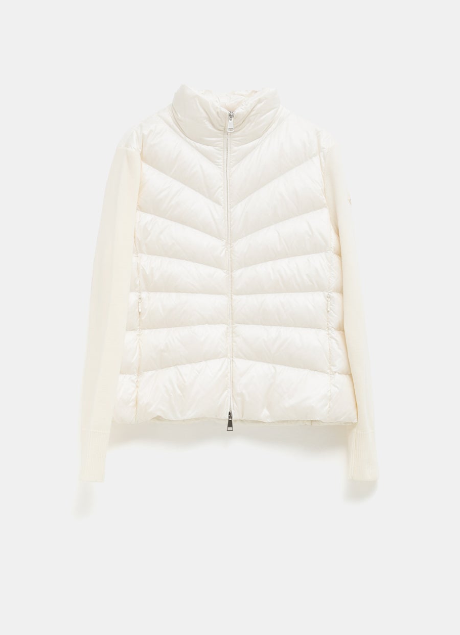 Padded Wool Cardigan for Women