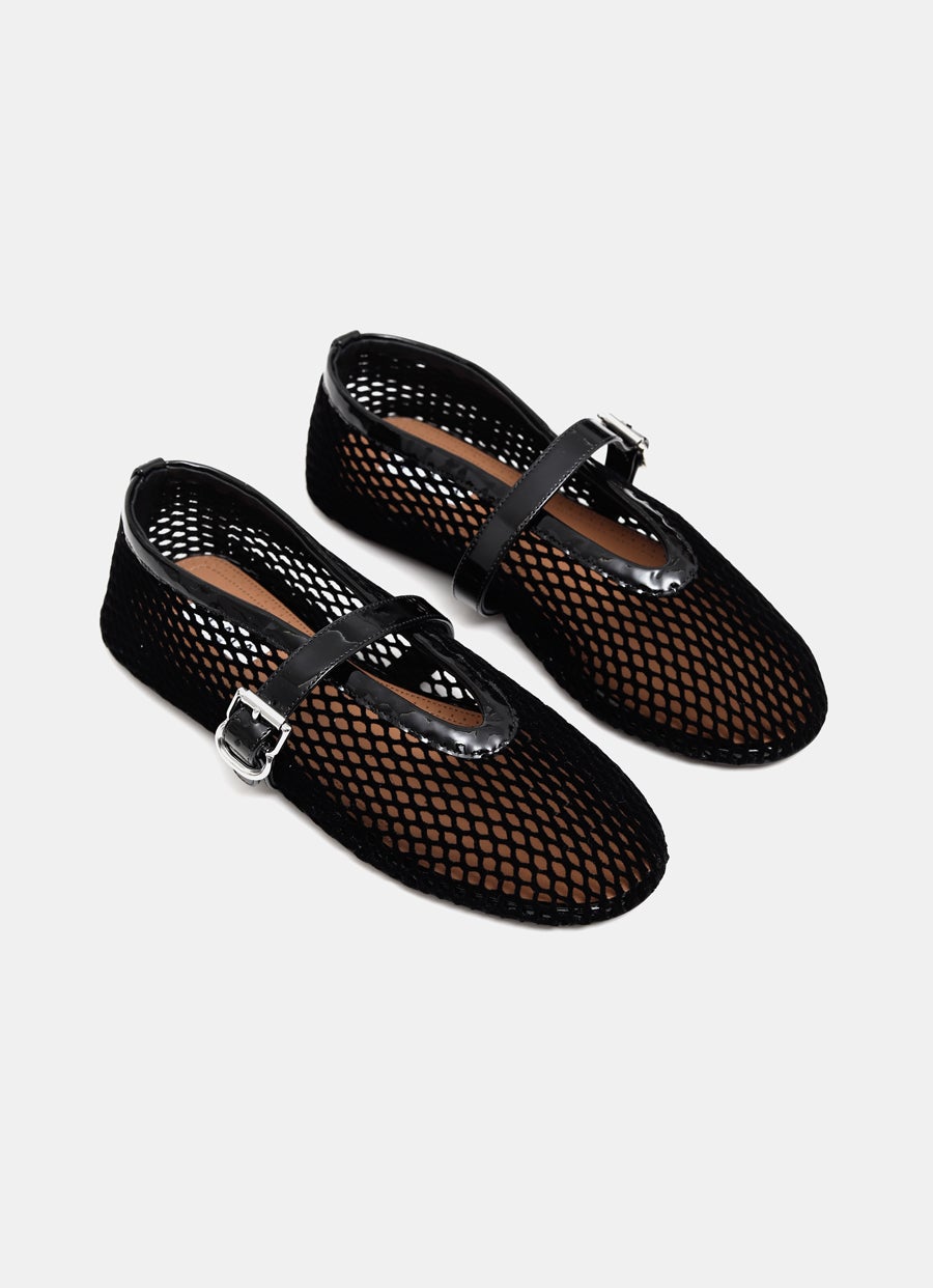 Mesh Ballet Flats