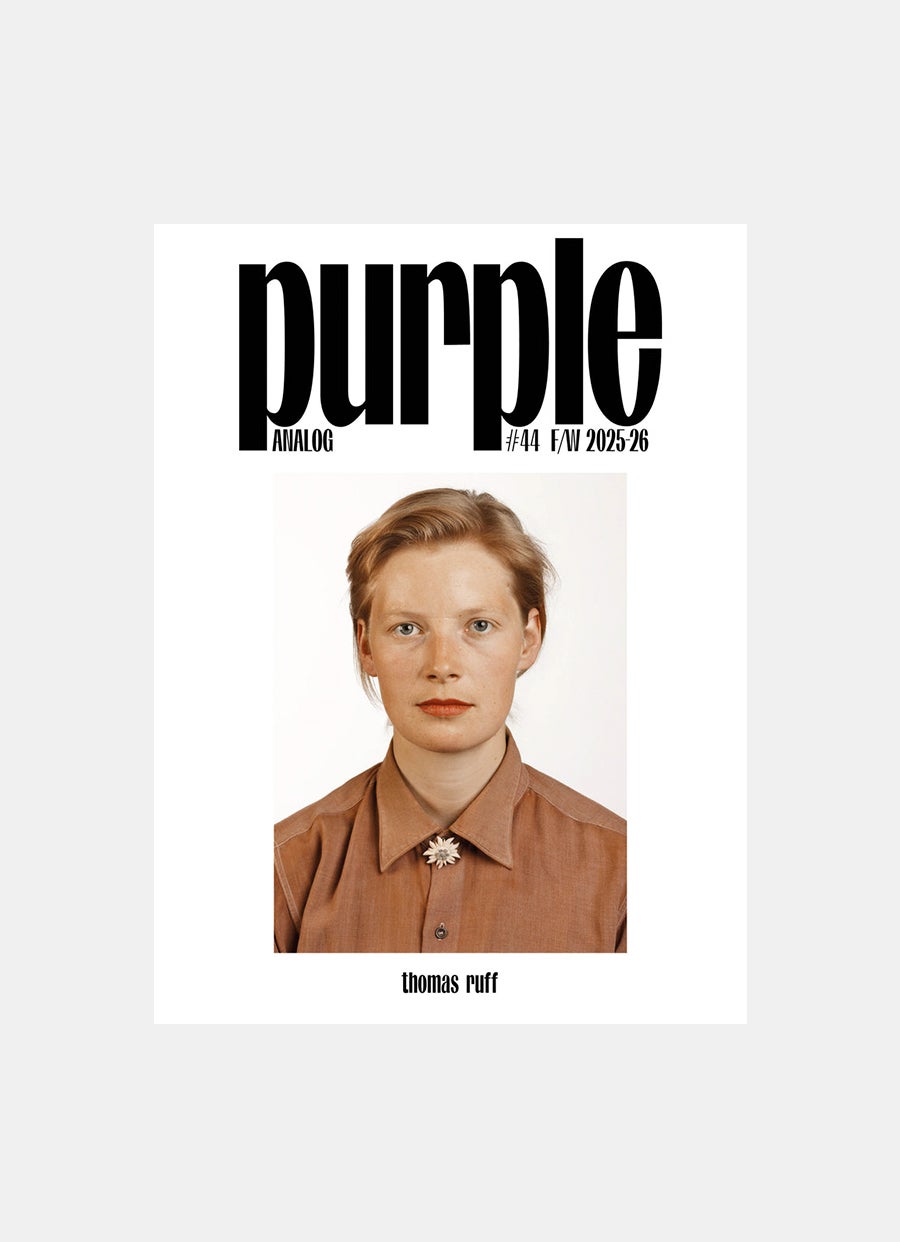 Purple Fashion Magazine #44 - The Analog Issue