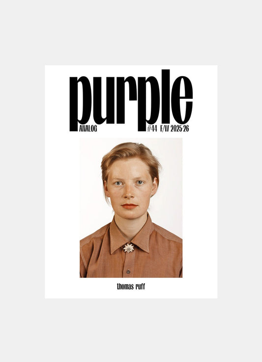 Purple Fashion Magazine #44 - The Analog Issue