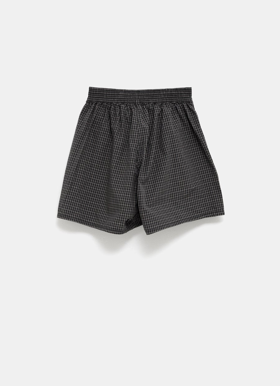 Unisex Mini Plaid Boxers