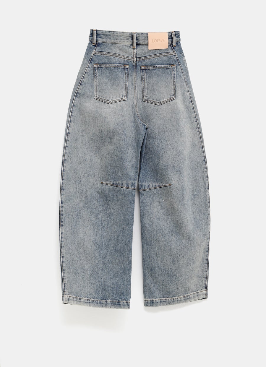 Anagram Barrel Jeans in Denim