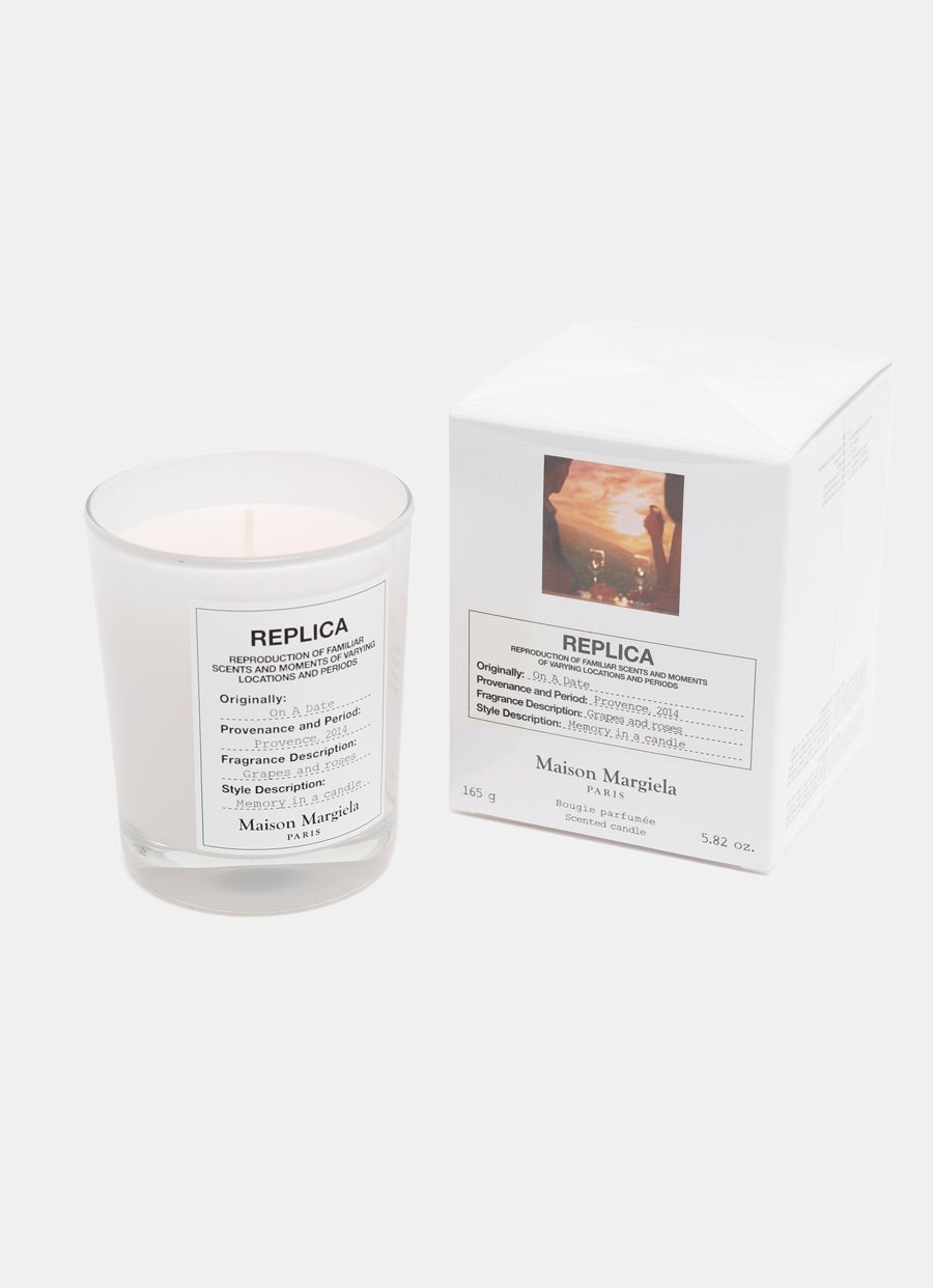 Replica On a Date Candle